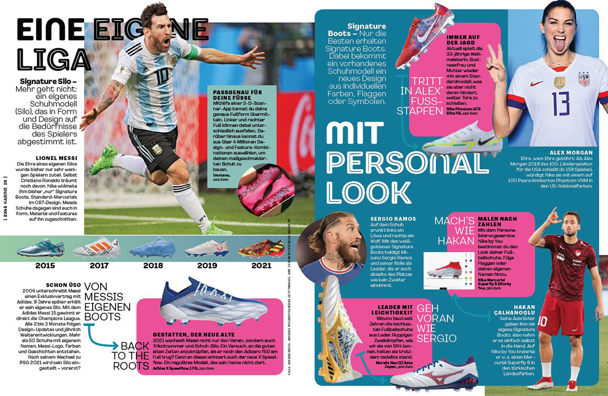 sports soccer print magazine football design identity brand Logo Design brand identity