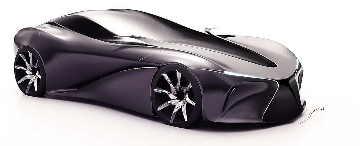 infiniti  Concept  Car  automotive design industrial supercar
