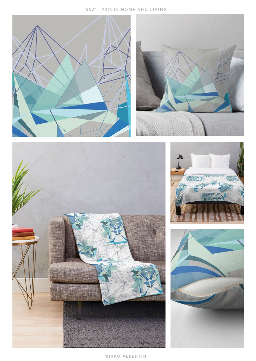 bedding design geometric home homedecor interiordesign linear minimal outline pillow