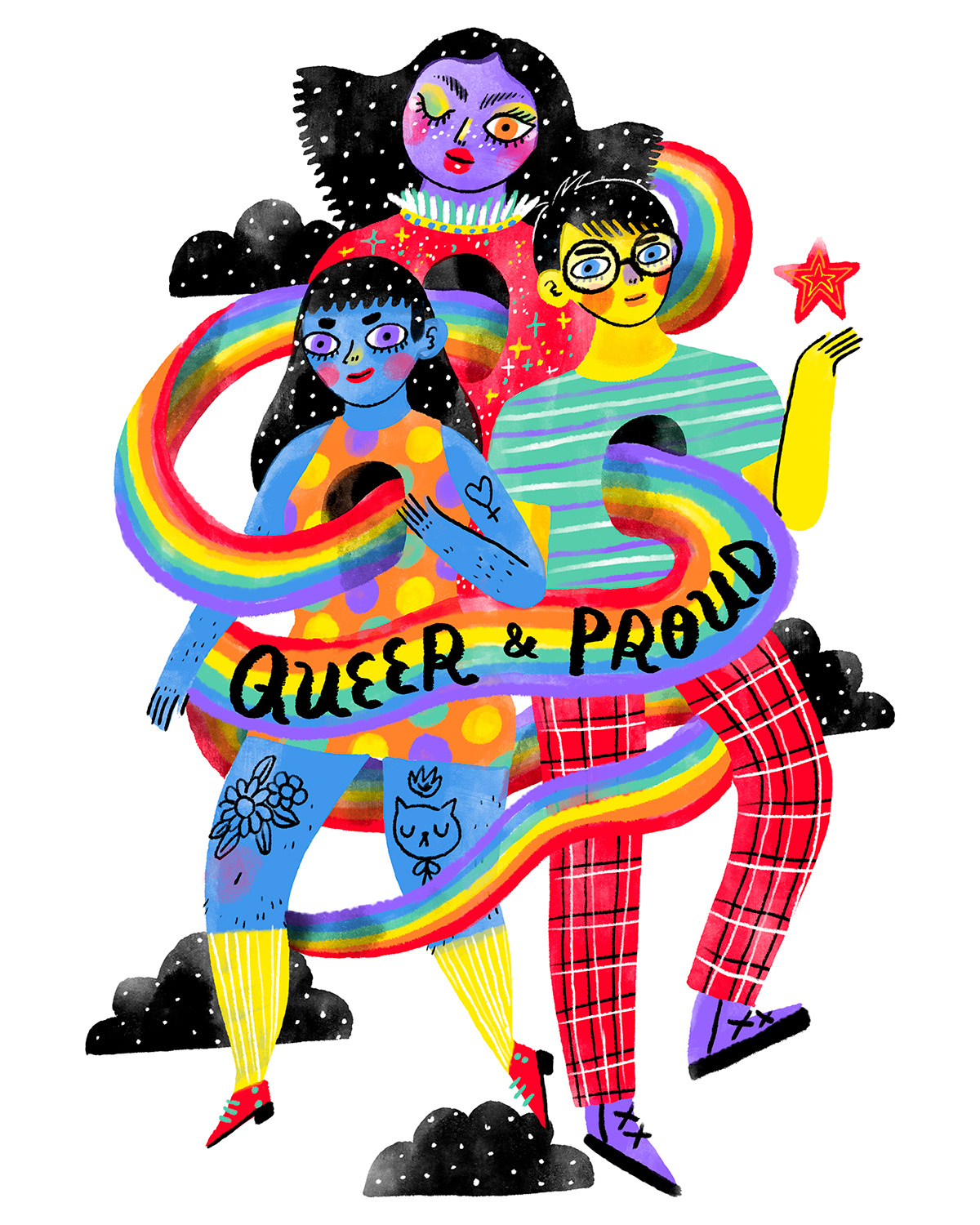 El Salvador rainbow women digital feminism