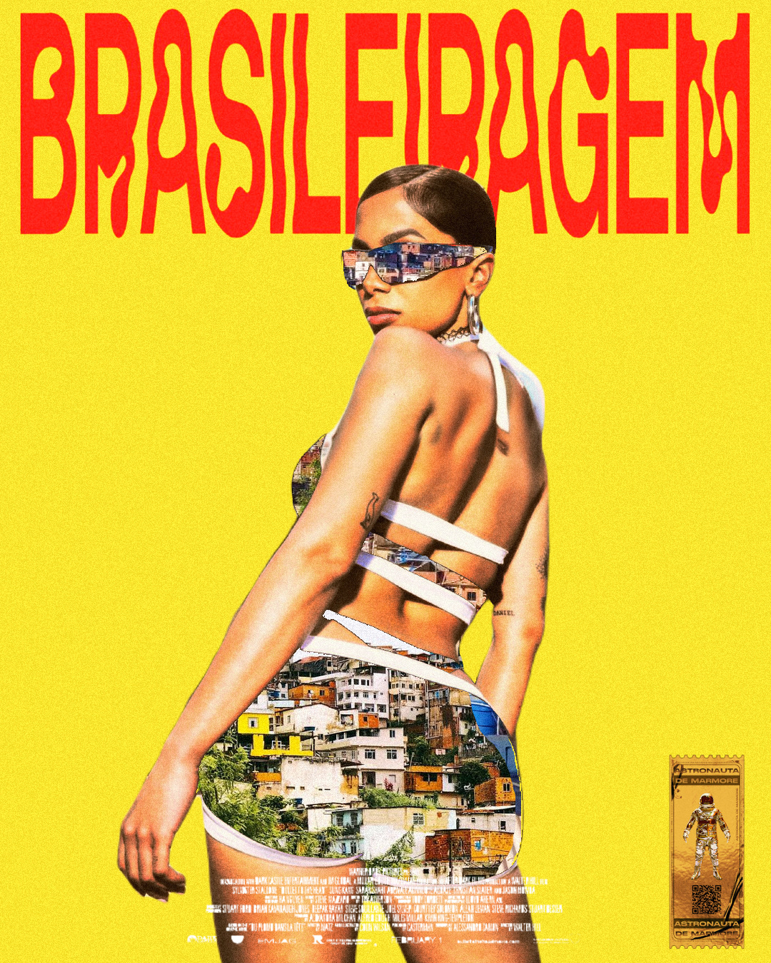 anitta Brasil collage popart colagem digital art digital illustration music Funk cover