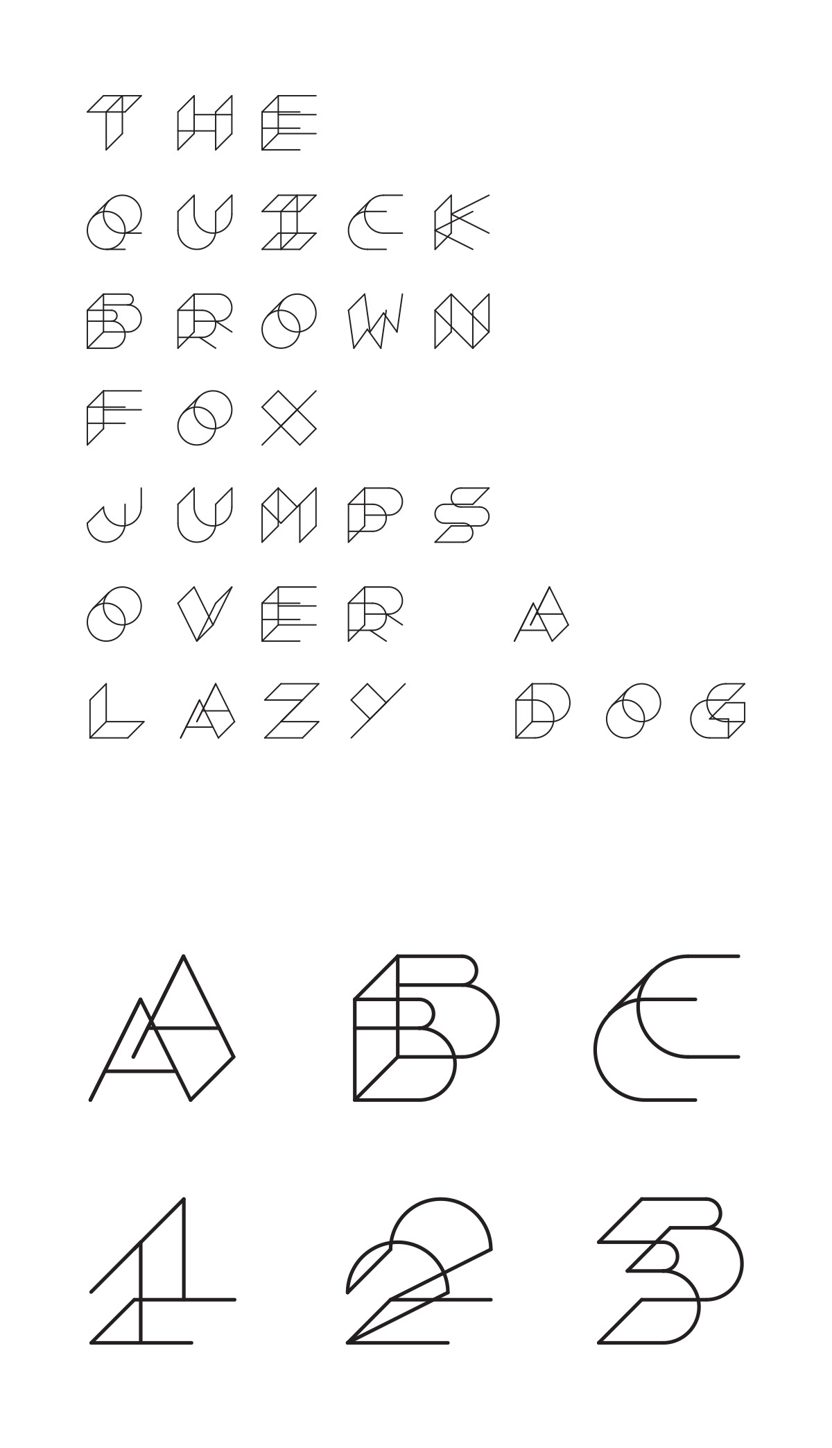 Typeface Montreal free type design monospacing freefont decorative font Free font download