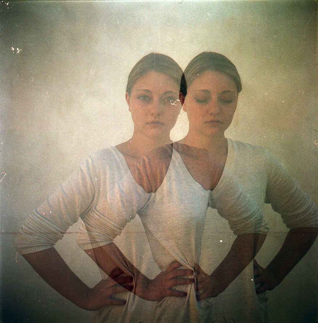 double exposure  analog Analogue  Photography  people  ballet old photographic camera