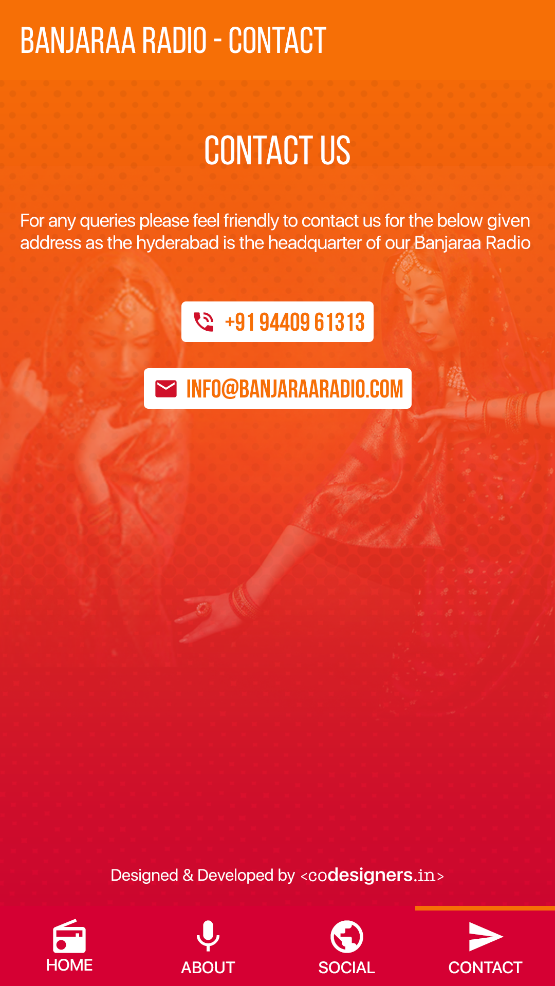 app uiux design Radio android ios Hyderabad India application trend