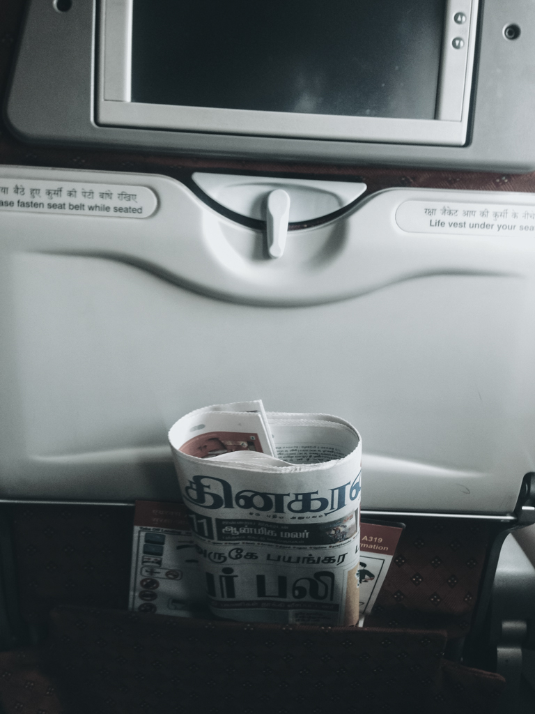 Newspaper reading in MUMBAI