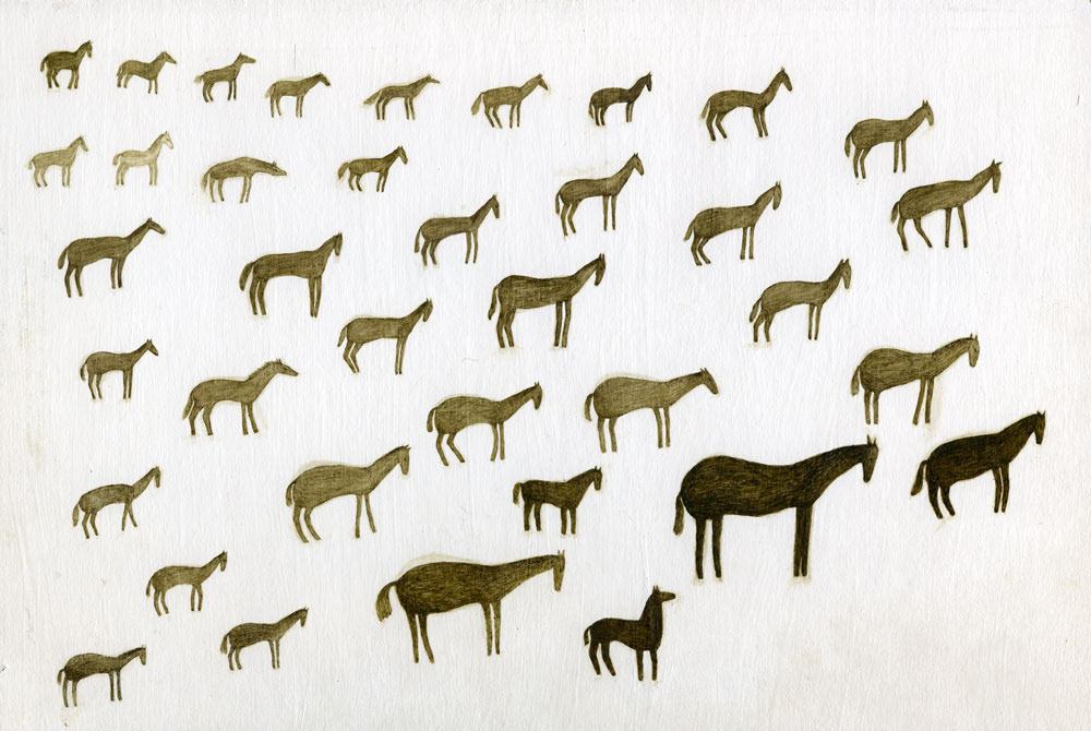 anna karpova dmitry geller animation film Rain Horse old horse boy death Herd Parable foal
