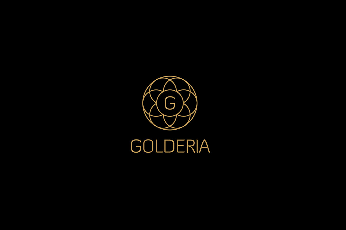 gold Corporate Identity branding  logo