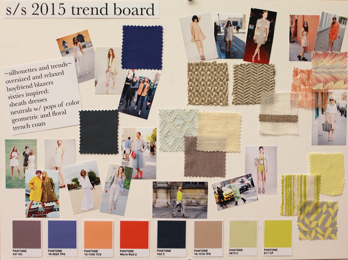 trend report trend board concept board