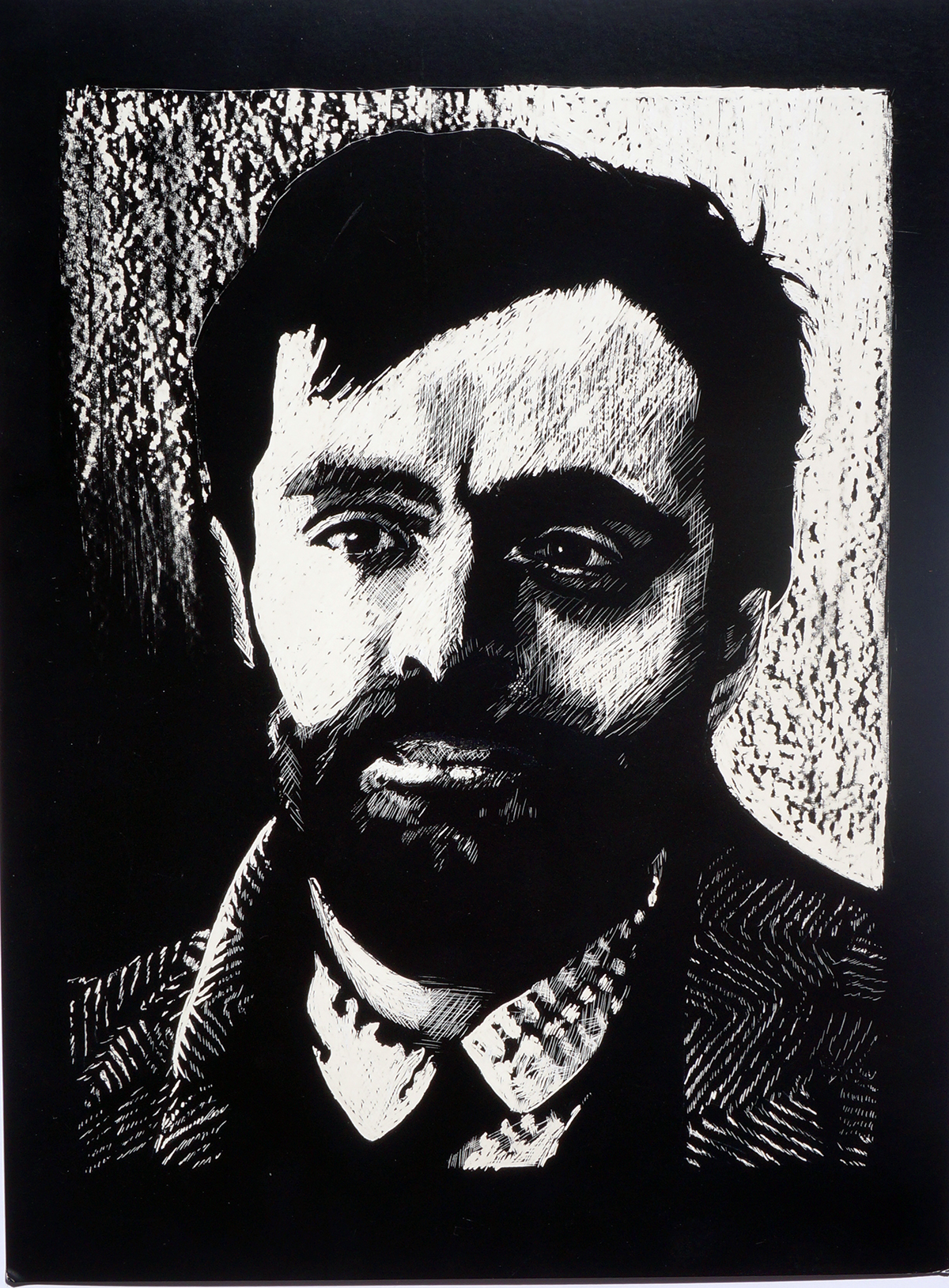 tribute salvadore dali frieda kahlo Gustav Klimt Amedeo Modigliani black and white portrait poster