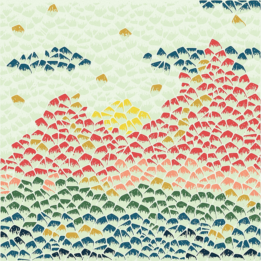 pixel Landscape mario plane mosaic grid sketch doodle scriptographer square instagram excersise Expressionism japanese personal project
