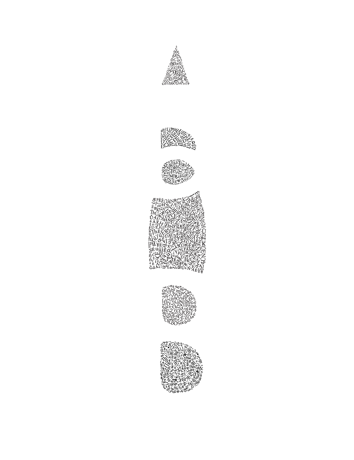 adobe garamond Typeface glyphs