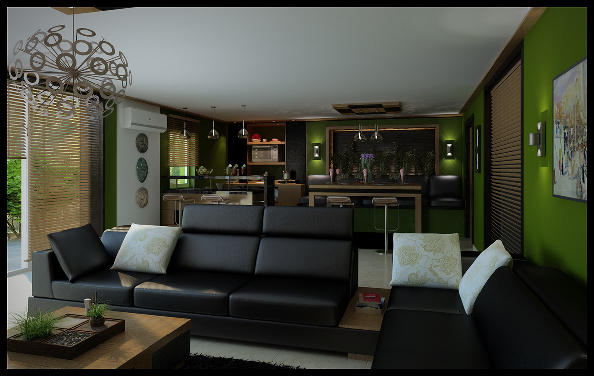 livingroom Basment Interior