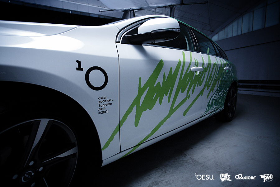 oesu Volvo art session oskar podolski car
