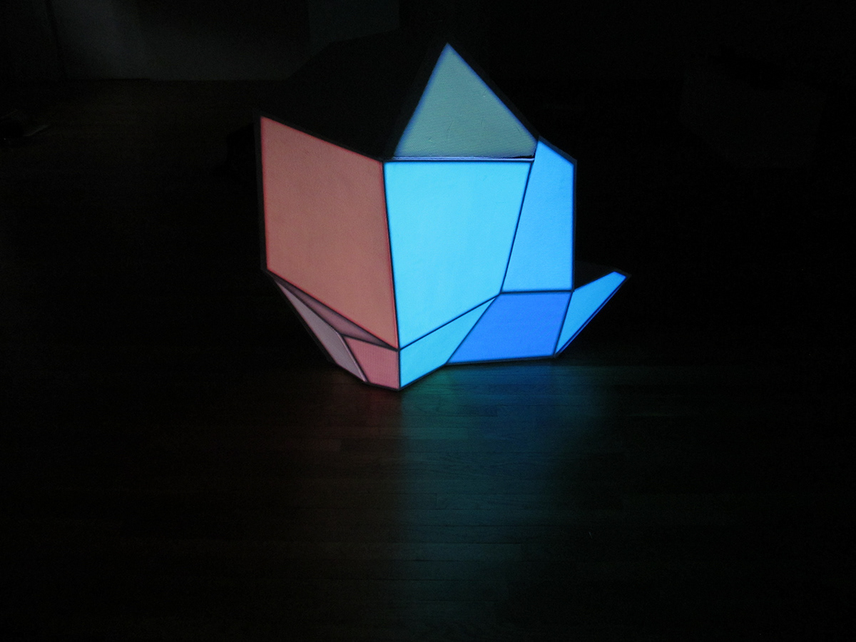 projectionmapping video time light cool Projector sculpture
