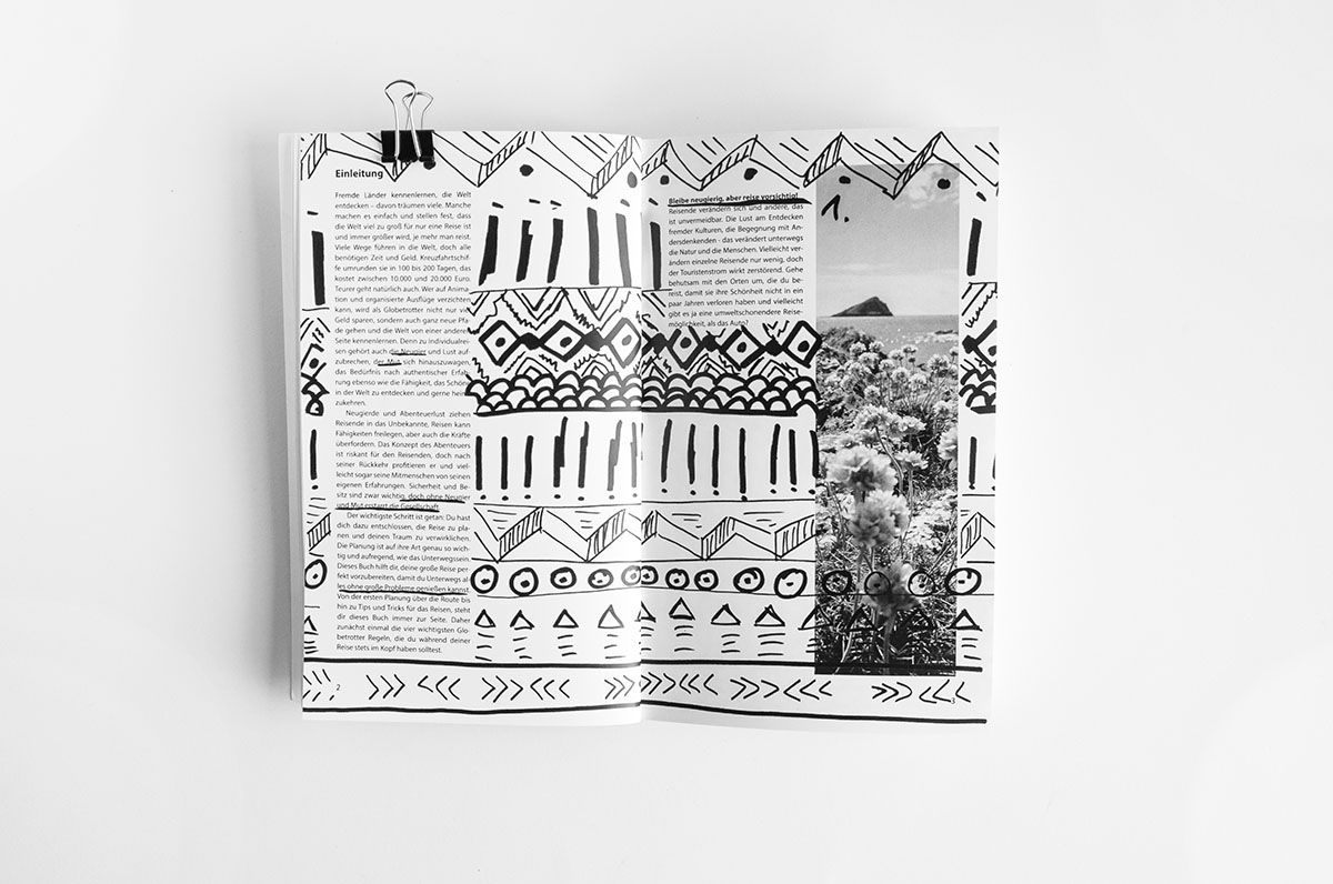 scribble Black&white book Travel Diary handwritten doodle sketch Quotes black White worldtrip editorial Guide