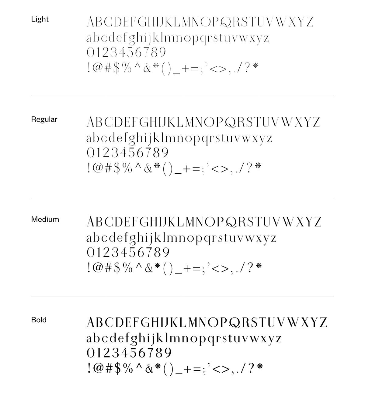 display font font font design fonts modern serif type design Typeface typeface design typography  