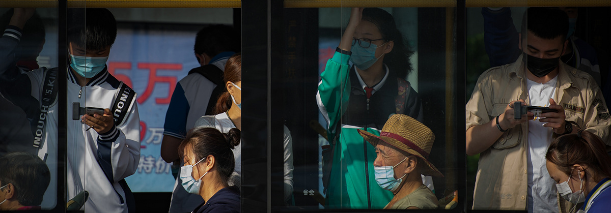 bus china commute Commuter Dystopia Dystopian innercity Ominous Technocracy  