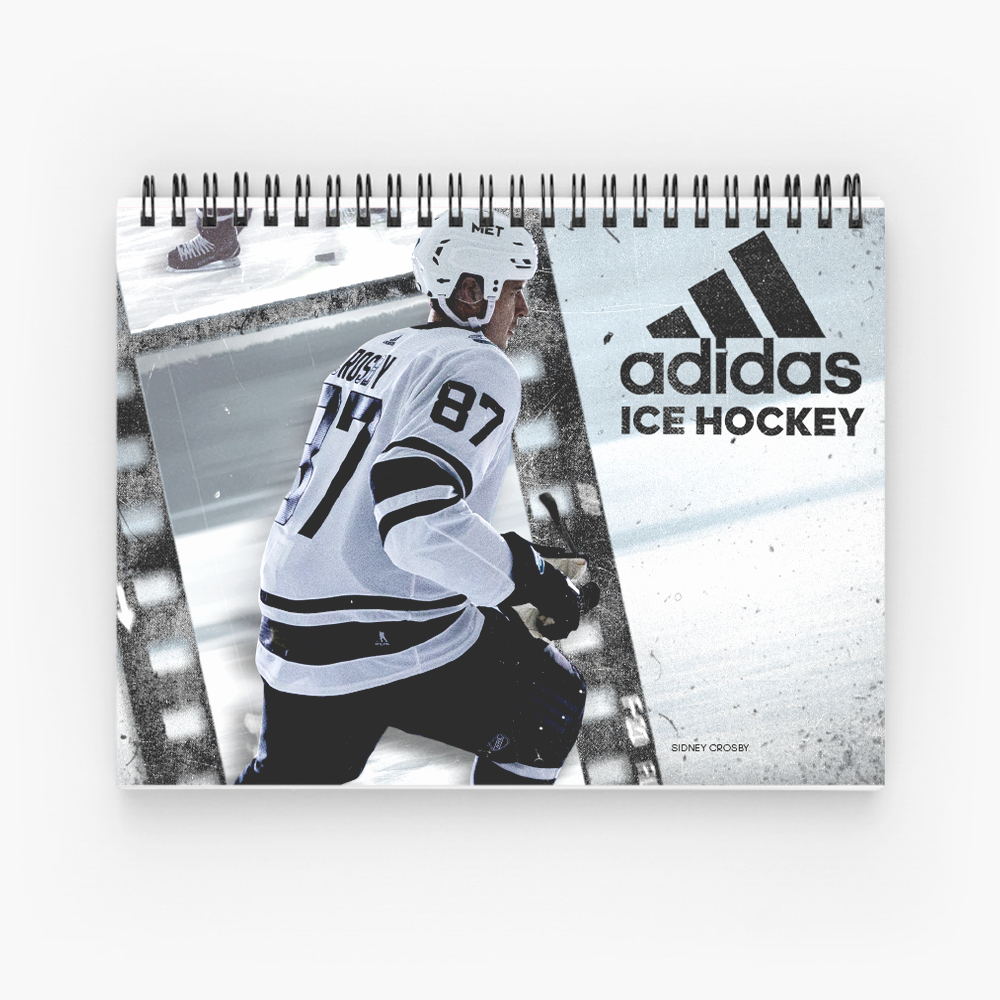 adidas apparel catalog Collateral football grunge Layout marketing   sports texture