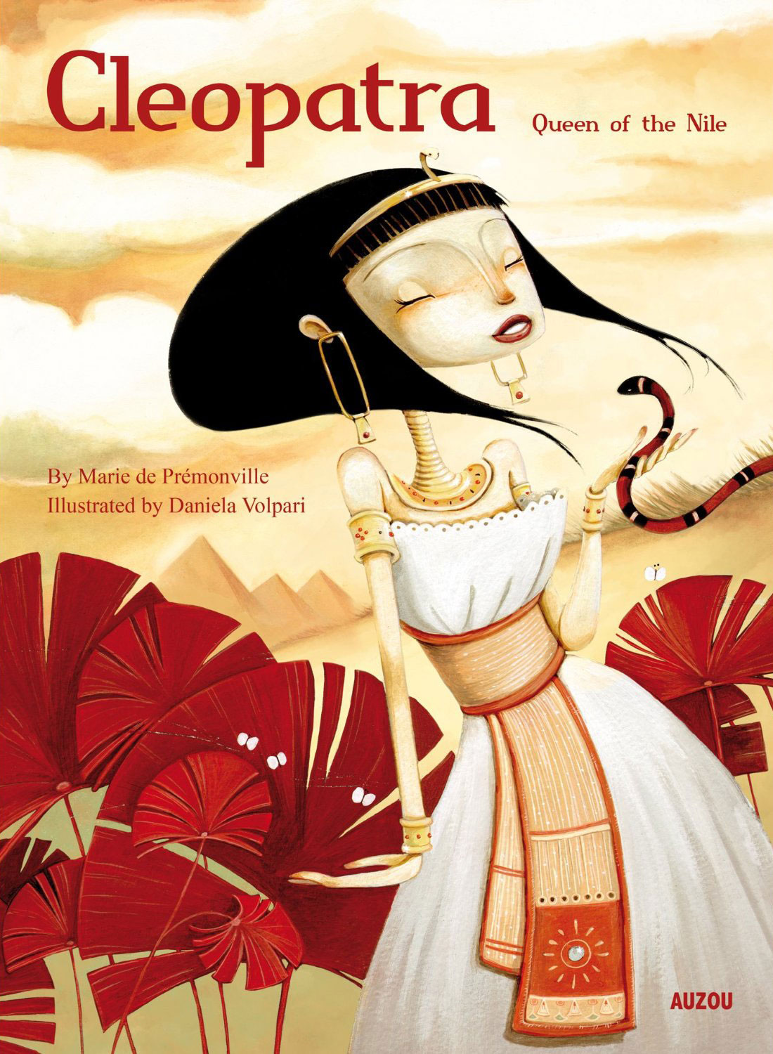 cleopatra auzou children book Daniela Volpari story egypt