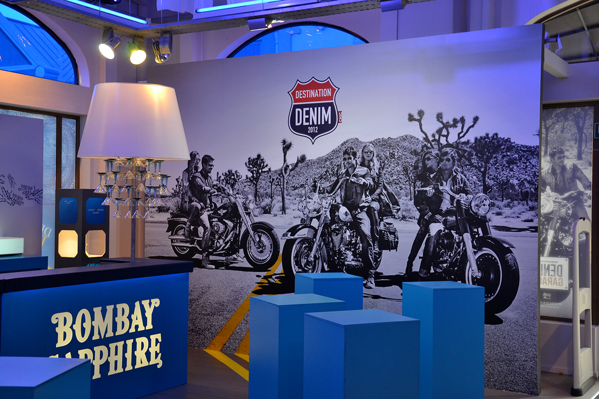 Harley Davidson Denim Bombay Saphire Exhibition 