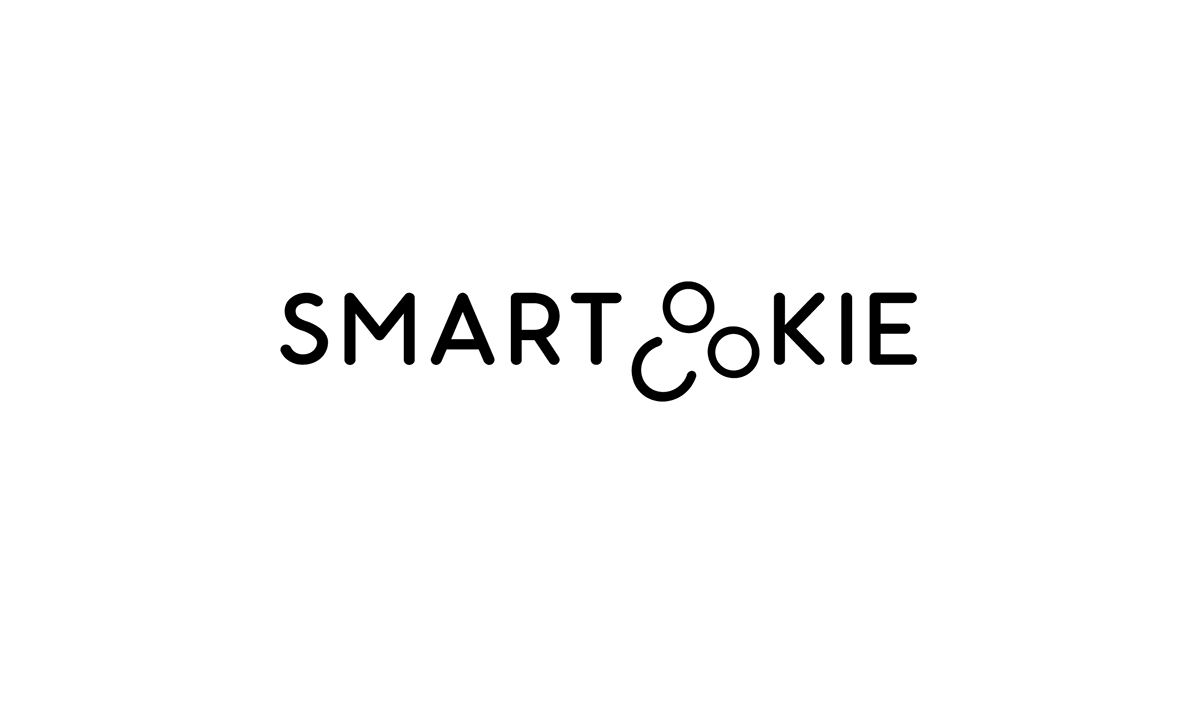 Smartcookie logo identity sketches student Fun happy energetic