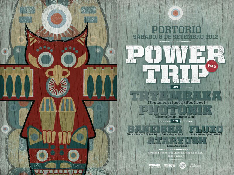 power trip pirates antsmedia porto rio parties flyers