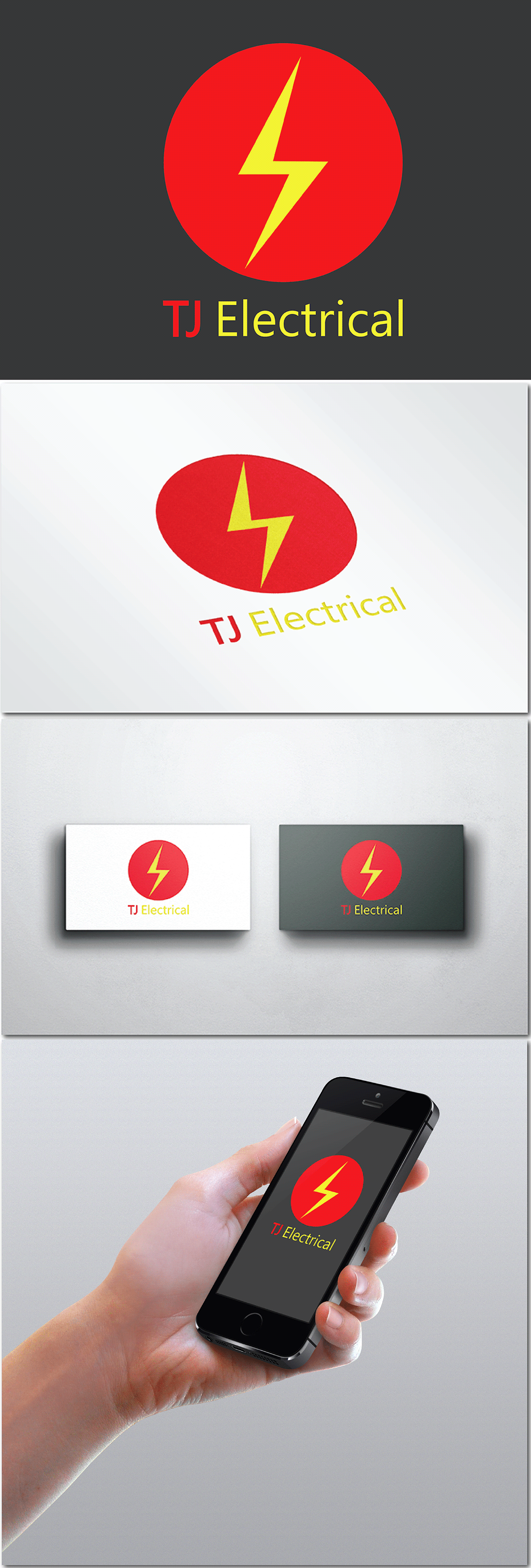 logo graphic design Logo Design electrical tj