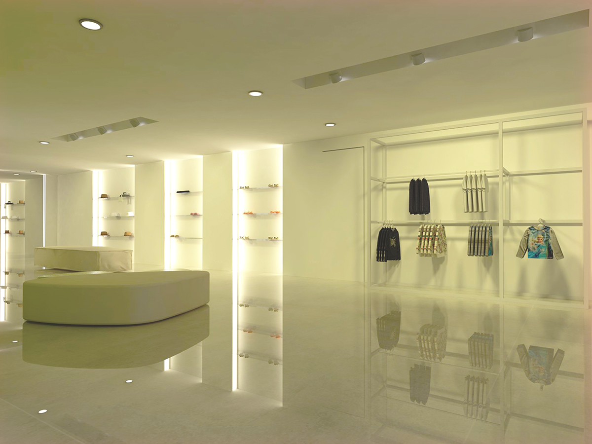 Interior Mark and Spencer apparel srilanka RETAIL SHOWROOM
