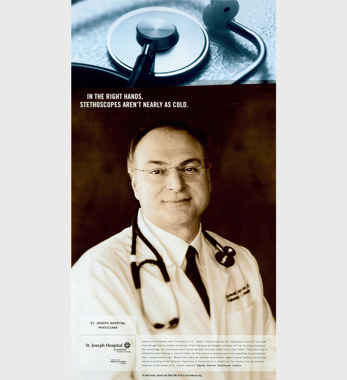 St Joseph Hospital Advertising  Joe Cladis Art Director Helathcare dgwb advertising healthcare