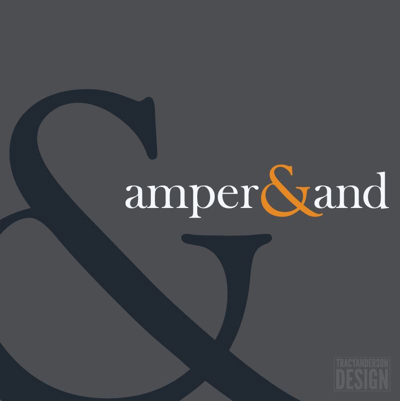 ampersand versatile campaign Playful funny vector simple Minimalism colorful flat design