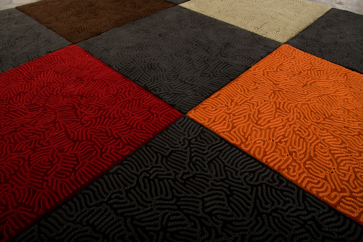 handmade Custom modules Rug belgium carpet