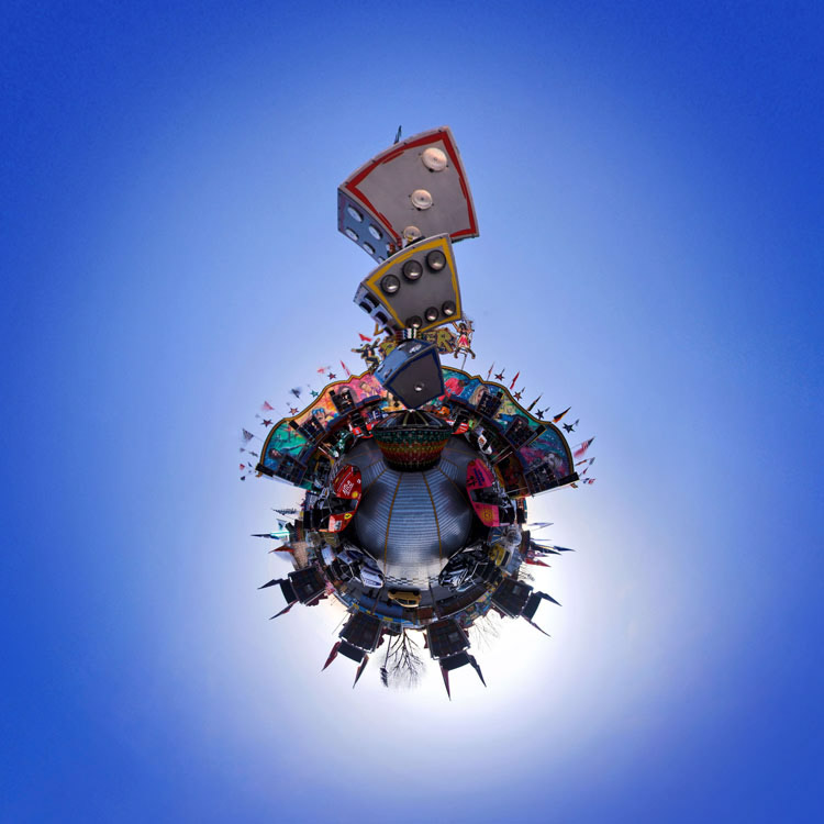panorama planet "little planet" stereographic