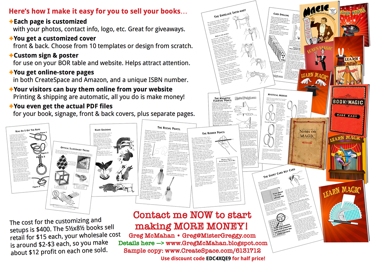 book Editing Layout magician Entertainer lecture notes instant author cover design writing book cover