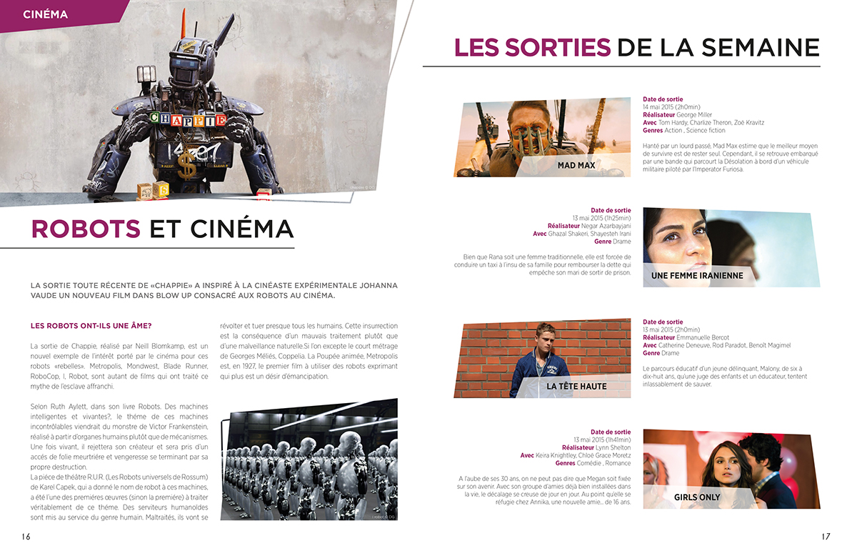 magazine maquette arte francis ford coppola bits Mode Cinema festival