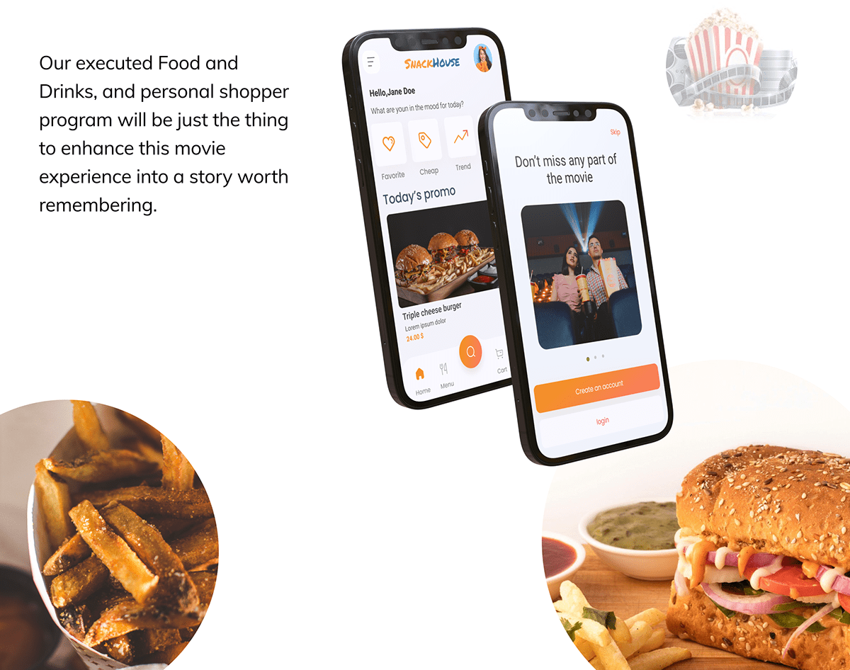 Case Study design Food  food delivery Food ordering app snacks ui design UX & UI Design UX design clean