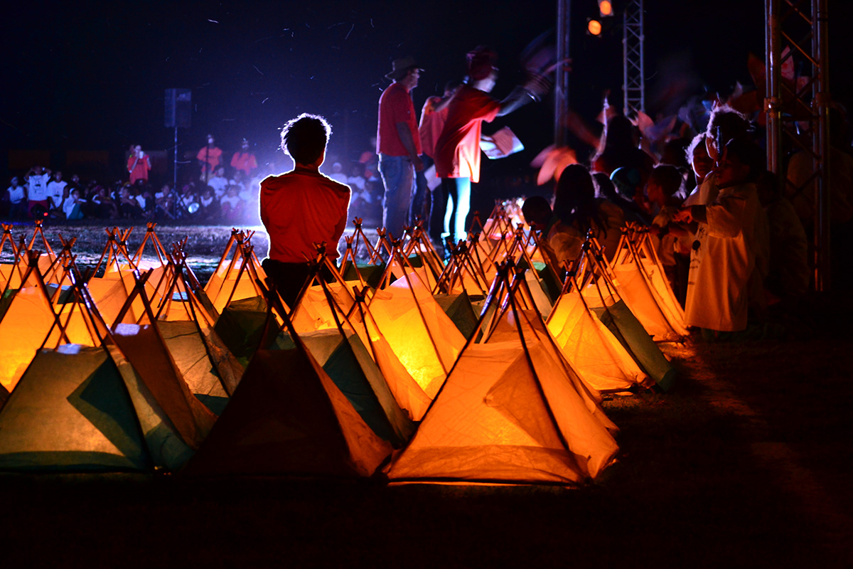 lantern festival lights community floats Clanwilliam