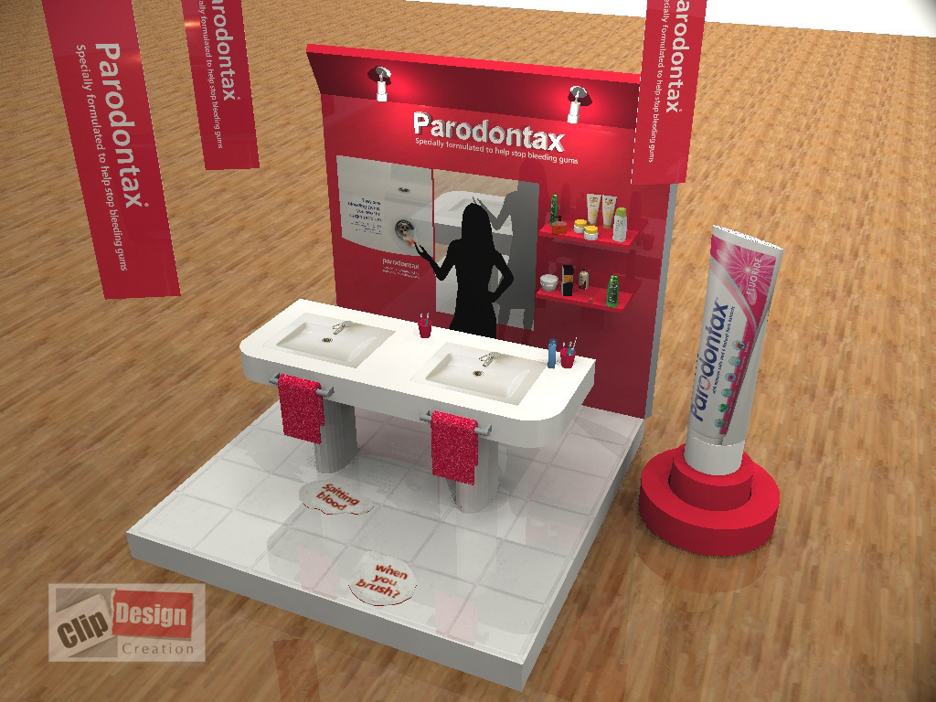 parodontax GSK Event clip design