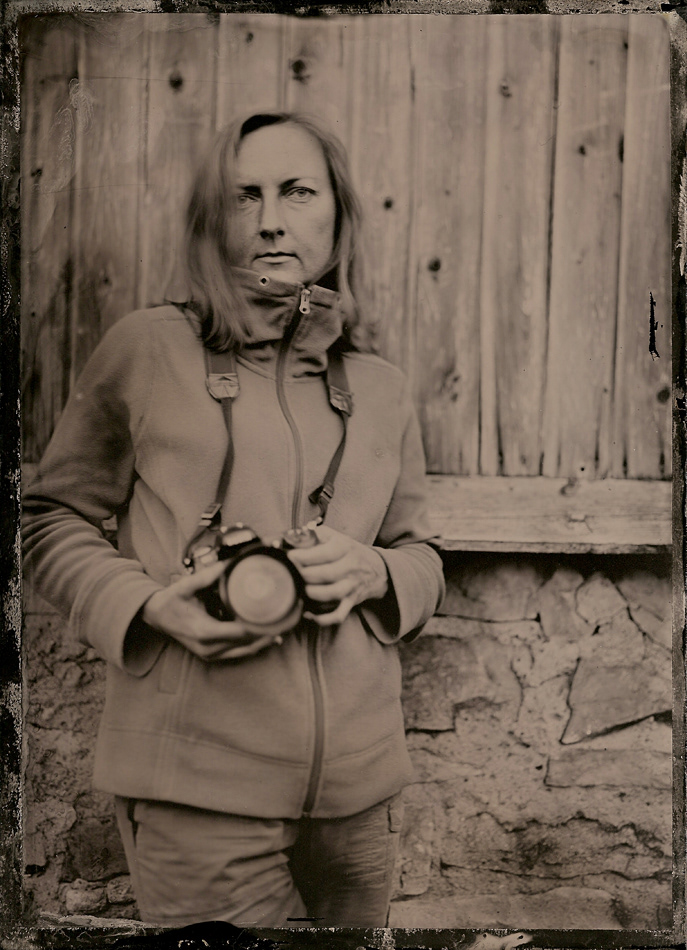 Ambrotype wet plate collodion