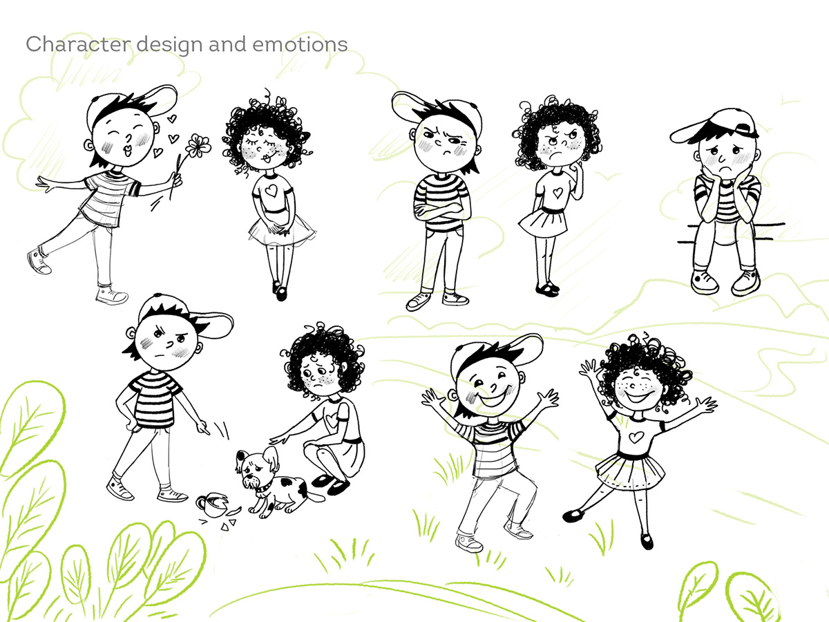 book illustration cartoon characters childrens illustration cute design kids story