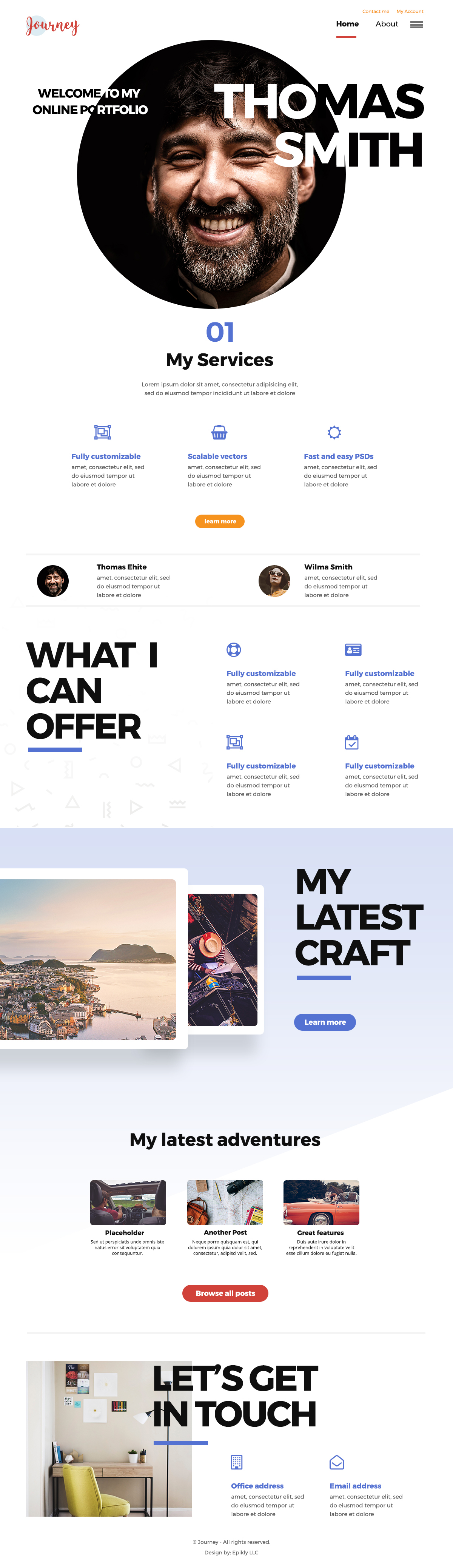 flat colors flat ui full screen Simple Page site redesign start-up PSD Templates mockups ui kit