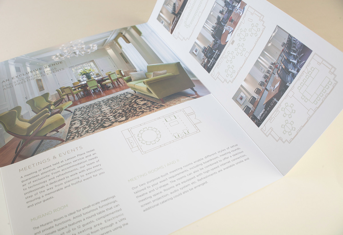 classy hotel brochure elegant branding  simple luxury grand Corporate Identity Hospitality