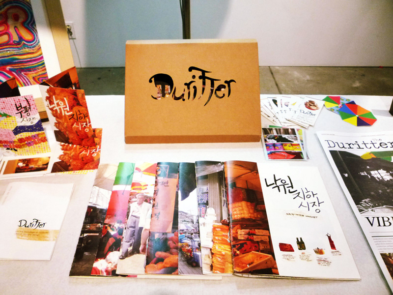 Korean traditional marketplaces 시장 전통시장 Korean culture artbook Expressive Typography