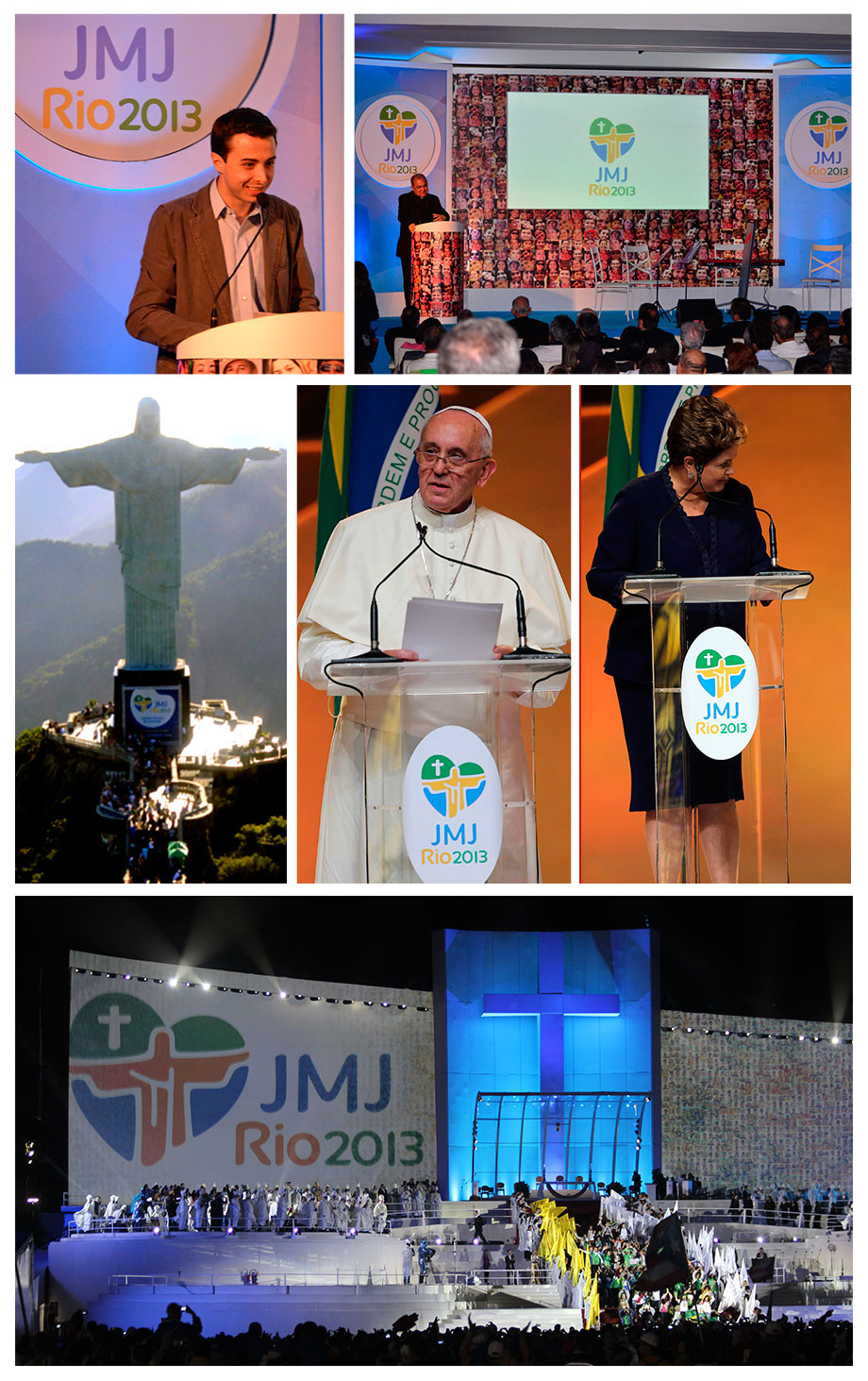 jornada mundial Juventude Rio2013 Rio de Janeiro Católica Igreja Huguenin jmj WYD gmg Catholic Cristo redentor christ