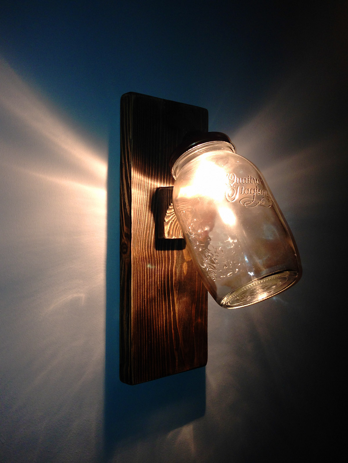 wood decor wall Interior Lamp