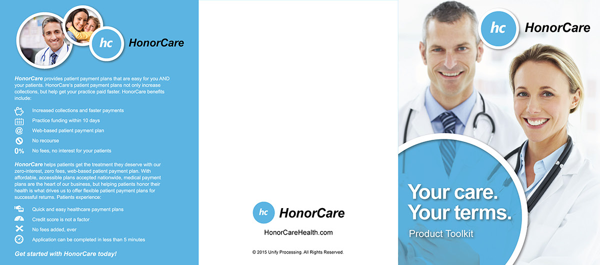 honorcare healthcare toolkit folder