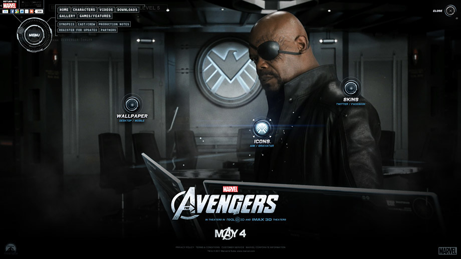 interactive movie comicbook Avengers Flash iron man marvel tony stark