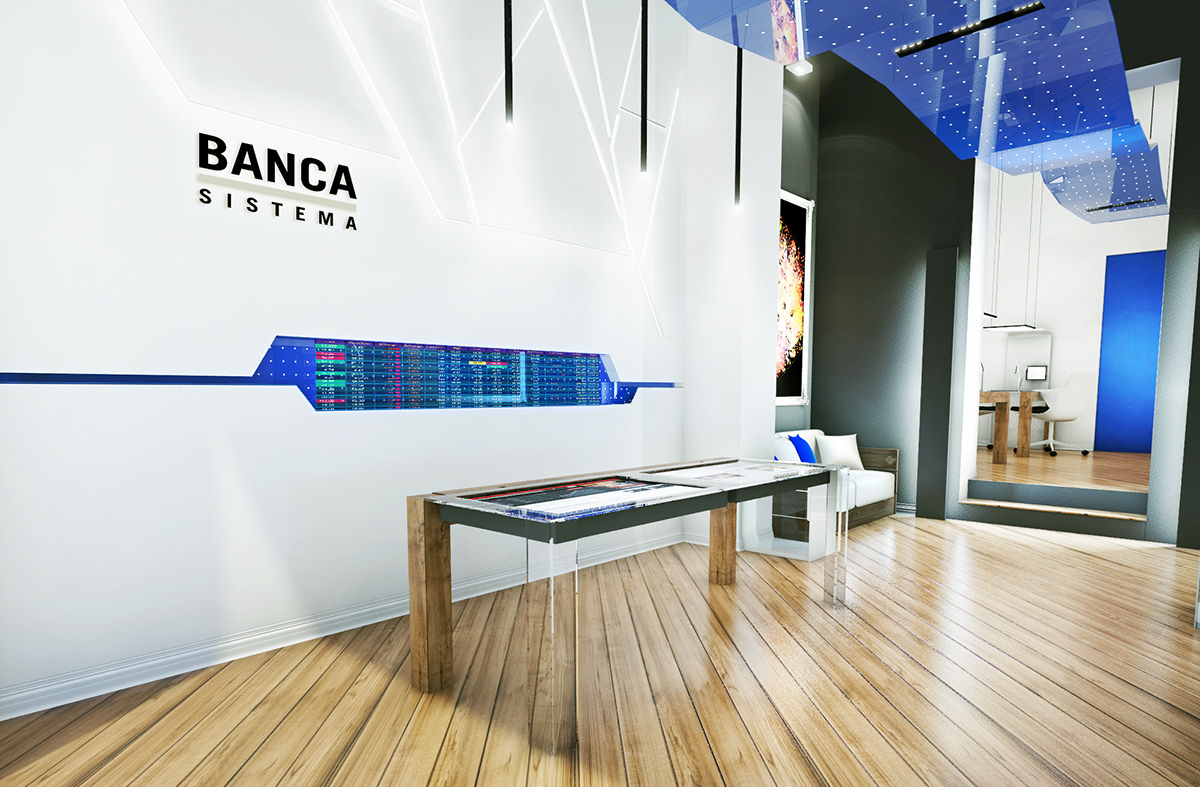 Banca Sistema Nuova Filiale concept design