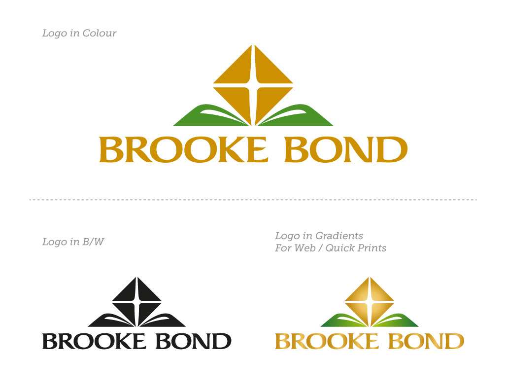 logo tea Typeface Brooke Bond