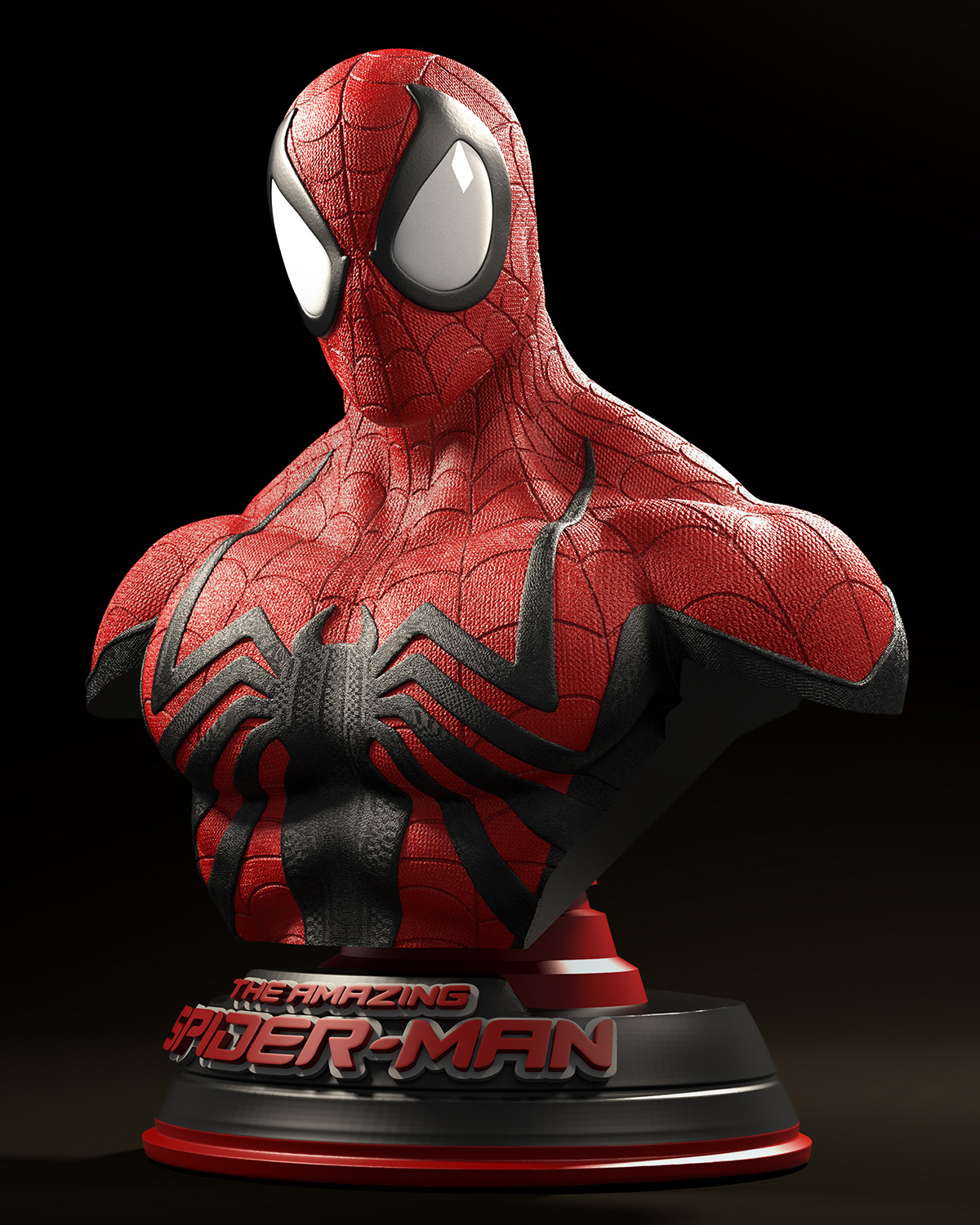 spiderman spider-man 3d print collectible toyart 3D Render keyshot 3d modeling 3d art