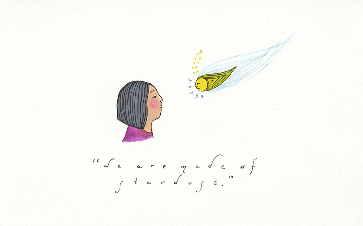book illustration children's illustration astronomy